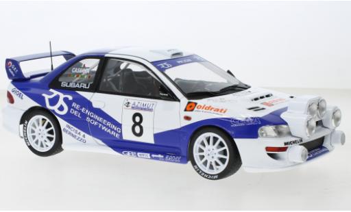 Modellautos Subaru Impreza 1/18 Solido WRC No.8 Rallye Monza 2000 Subaru Impreza 1/18 Solido WRC No.8 Rallye Monza 2000 modellautos