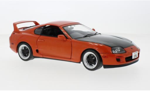 Modellautos Toyota Supra 1/18 Solido MK4 (A80) metallise orange/noire 1993 Toyota Supra 1/18 Solido MK4 (A80) metallise orange/noire 1993 modellautos