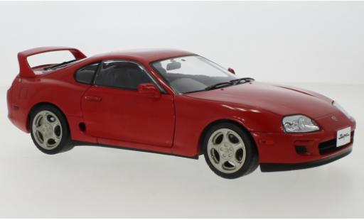 Toyota Supra 1/18 Solido MK4 (A80) rouge RHD 1993 modellautos