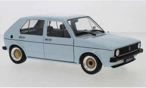 Volkswagen Golf 1/18 Solido I Custom blau modellautos