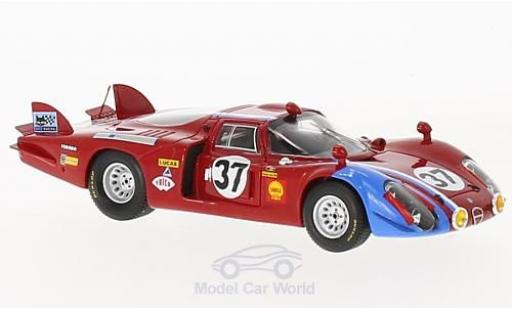 Modellautos Alfa Romeo 33 1/43 Spark /2 No.37 24h Le Mans 1968 T.Pilette/R.Slotemaker Alfa Romeo 33 1/43 Spark /2 No.37 24h Le Mans 1968 T.Pilette/R.Slotemaker modellautos