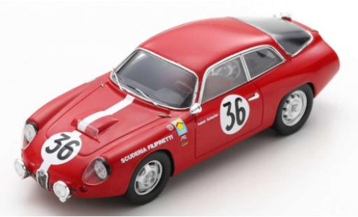 Modellautos Alfa Romeo Giulietta 1/43 Spark GZ No.36 Scuderia Filipinetti 24h Le Mans 1963 K.Foitek/A.Schäfer Alfa Romeo Giulietta 1/43 Spark GZ No.36 Scuderia Filipinetti 24h Le Mans 1963 K.Foitek/A.Schäfer modellautos