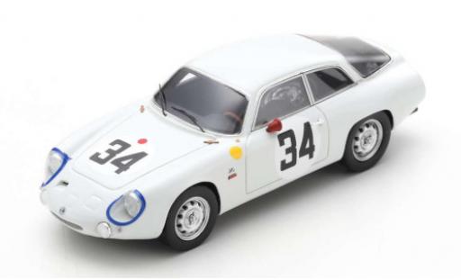Alfa Romeo Giulietta 1/43 Spark Sport Zagato No.34 24h Le Mans 1963 G.Sala/R.Rossi modellautos