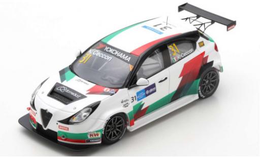 Modellautos Alfa Romeo Giulietta 1/43 Spark Veloce TCR No.31 WTCR Macau 2019 K.Ceccon Alfa Romeo Giulietta 1/43 Spark Veloce TCR No.31 WTCR Macau 2019 K.Ceccon modellautos