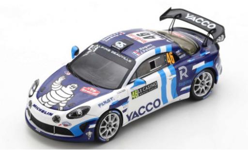 Modellautos Alpine A110 1/43 Spark Rally RGT No.46 Yacco Rallye WM Rallye Monte Carlo 2021 P.Ragues/J.Pesenti Alpine A110 1/43 Spark Rally RGT No.46 Yacco Rallye WM Rallye Monte Carlo 2021 P.Ragues/J.Pesenti modellautos