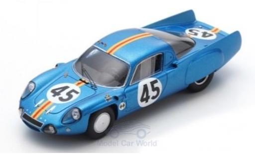 Modellautos Alpine A210 1/43 Spark No.45 24h Le Mans 1966 G.Verrier/R.Bouharde Alpine A210 1/43 Spark No.45 24h Le Mans 1966 G.Verrier/R.Bouharde modellautos