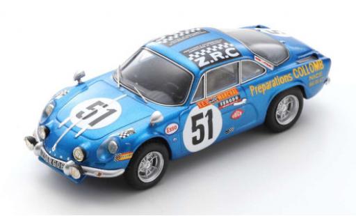 Modellautos Alpine A110 1/43 Spark Renault No.51 24h Le Mans 1968 B.Collomb/F.Lacarreau Alpine A110 1/43 Spark Renault No.51 24h Le Mans 1968 B.Collomb/F.Lacarreau modellautos