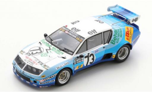 Modellautos Alpine A310 1/43 Spark Renault No.73 Test Le Mans 1978 D.Morin/G.de Saint Pierre Alpine A310 1/43 Spark Renault No.73 Test Le Mans 1978 D.Morin/G.de Saint Pierre modellautos