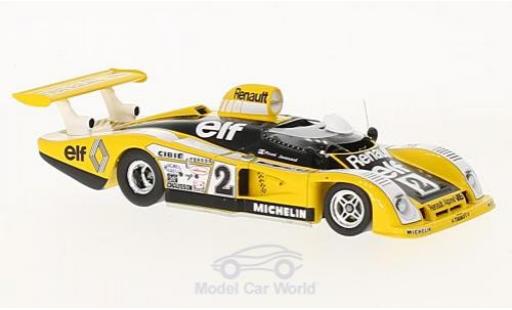 Modellautos Alpine A442 1/43 Spark Renault No.2 Renault Sport 24h Le Mans 1978 D.Pironi/J.P.Jaussaud Alpine A442 1/43 Spark Renault No.2 Renault Sport 24h Le Mans 1978 D.Pironi/J.P.Jaussaud modellautos