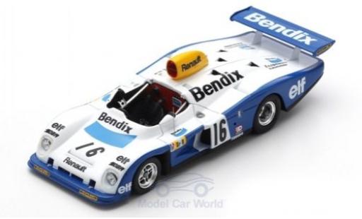 Modellautos Alpine A442 1/43 Spark Renault RHD No.16 Bendix 24h Le Mans 1977 D.Pironi/R.Arnoux/G.Frequelin Alpine A442 1/43 Spark Renault RHD No.16 Bendix 24h Le Mans 1977 D.Pironi/R.Arnoux/G.Frequelin modellautos