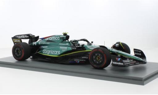 Modellautos Aston Martin AMR2 1/18 Spark 3 No.14 Aramco Cognizant F1 Team Cognizant Formel 1 GP Großbritannien 2023 1:18 Aston Martin AMR2 1/18 Spark 3 No.14 Aramco Cognizant F1 Team Cognizant Formel 1 GP Großbritannien 2023 1:18 modellautos