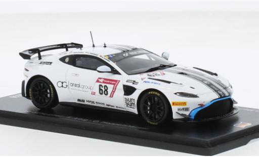 Modellautos Aston Martin V8 Vantage GT4 1/43 Spark Vantage AMR GT4 No.68 Dörr Motorsport 24h Nürburgring 2023 1:43 Aston Martin V8 Vantage GT4 1/43 Spark Vantage AMR GT4 No.68 Dörr Motorsport 24h Nürburgring 2023 1:43 modellautos