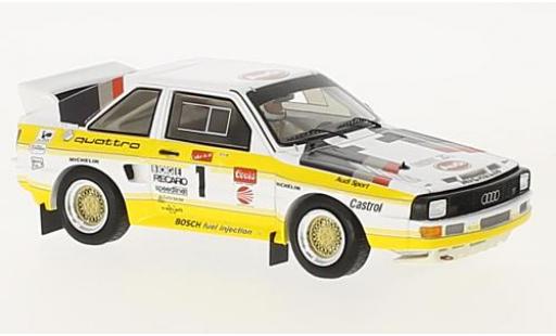 Modellautos Audi Quattro 1/43 Spark quattro S1 No.1 Pikes Peak 1985 M.Mouton Audi Quattro 1/43 Spark quattro S1 No.1 Pikes Peak 1985 M.Mouton modellautos