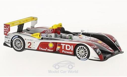 Modellautos Audi R10 2008 1/43 Spark TDI No.2 Sport North America 24h Le Mans 2008 10 Years A.McNish/R.Capello/T.Kristensen Audi R10 2008 1/43 Spark TDI No.2 Sport North America 24h Le Mans 2008 10 Years A.McNish/R.Capello/T.Kristensen modellautos