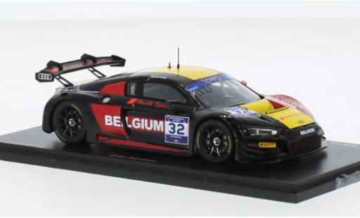Audi R8 1/43 Spark LMS GT3 No.32 Team Belgium FIA Motorsport Games GT Sprint Cup Paul Ricard 2022 1:43 modellautos