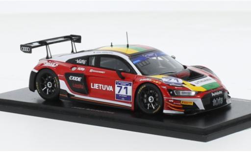 Audi R8 1/43 Spark LMS GT3 No.71 Team Lithuania FIA Motorsport Games GT Sprint Cup Paul Ricard 2022 1:43 modellautos