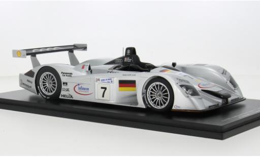 Modellautos Audi R8 1/18 Spark No.7 24h Le Mans 2000 1:18 Audi R8 1/18 Spark No.7 24h Le Mans 2000 1:18 modellautos