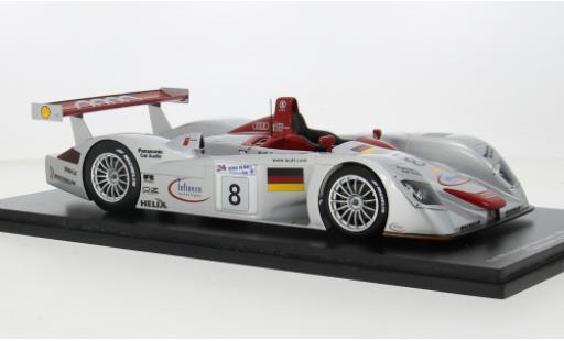 Modellautos Audi R8 1/18 Spark No.8 24h Le Mans 2000 1:18 Audi R8 1/18 Spark No.8 24h Le Mans 2000 1:18 modellautos