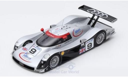 Modellautos Audi R8 1/18 Spark C No.9 Sport UK 24h Le Mans 1999 S.Johansson/S.Ortelli/C.Abt Audi R8 1/18 Spark C No.9 Sport UK 24h Le Mans 1999 S.Johansson/S.Ortelli/C.Abt modellautos