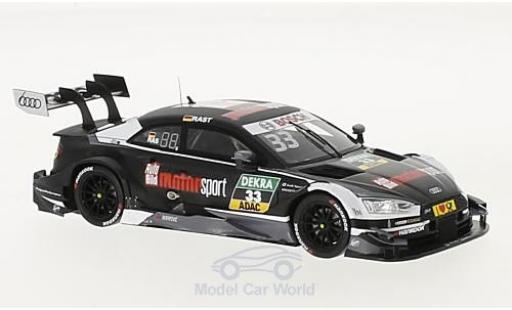 Audi RS5 DTM 1/43 Spark RS 5 DTM No.33 Sport Team Rosberg Auto Bild Motorsport DTM 2017 R.Rast modellautos