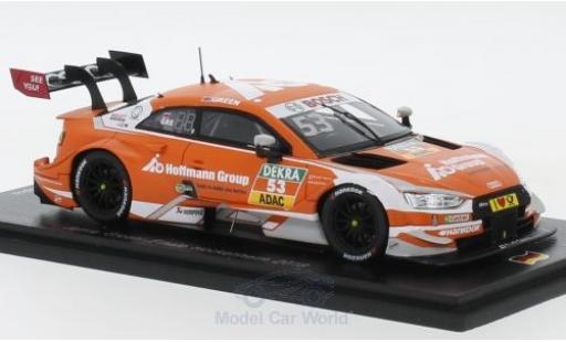 Modellautos Audi RS5 DTM 1/43 Spark RS 5 DTM No.53 Sport Team Rosberg Hoffmann Group DTM Hockenheim 2018 J.Green Audi RS5 DTM 1/43 Spark RS 5 DTM No.53 Sport Team Rosberg Hoffmann Group DTM Hockenheim 2018 J.Green modellautos