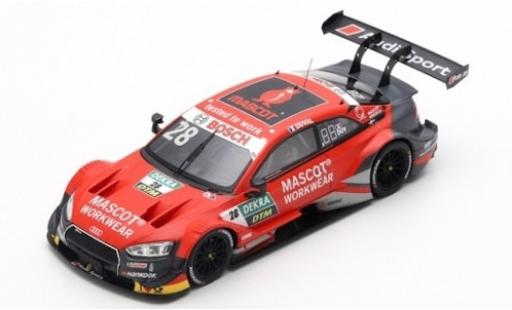 Modellautos Audi RS5 1/43 Spark RS 5 No.28 Sport Team Phoenix Mascot Workwear DTM 2019 L.Duval Audi RS5 1/43 Spark RS 5 No.28 Sport Team Phoenix Mascot Workwear DTM 2019 L.Duval modellautos