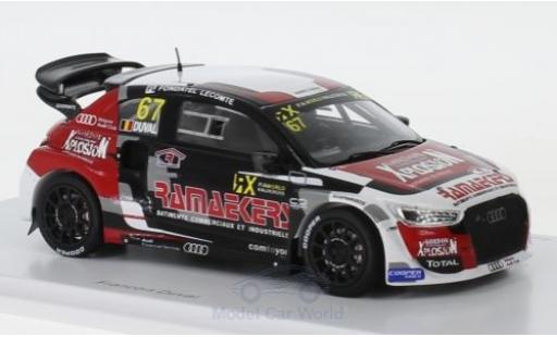 Modellautos Audi S1 1/43 Spark RX quattro No.67 Team Comtoyou RX World RX Belgien 2018 F.Duval Audi S1 1/43 Spark RX quattro No.67 Team Comtoyou RX World RX Belgien 2018 F.Duval modellautos