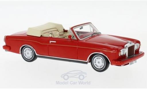 Modellautos Bentley Continental T 1/43 Spark Cabrio rot RHD 1984 Bentley Continental T 1/43 Spark Cabrio rot RHD 1984 modellautos