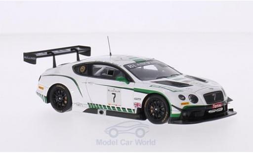 Modellautos Bentley Continental T 1/43 Spark GT3 No.7 M-Sport 24h Spa 2015 G.Smith/A.Meyrick/S.Kane Bentley Continental T 1/43 Spark GT3 No.7 M-Sport 24h Spa 2015 G.Smith/A.Meyrick/S.Kane modellautos