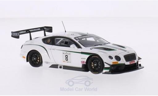 Modellautos Bentley Continental T 1/43 Spark GT3 RHD No.8 M-Sport 24h Spa 2014 A.Leclerc/J.D Ambrosio/D.Tappy Bentley Continental T 1/43 Spark GT3 RHD No.8 M-Sport 24h Spa 2014 A.Leclerc/J.D Ambrosio/D.Tappy modellautos
