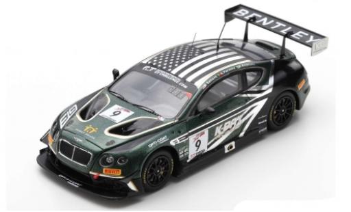 Modellautos Bentley Continental 1/43 Spark GT3 RHD No.9 K-Pax Racing 8h Kalifornien 2018 B.Sellers/A.Parente/R.Baptista Bentley Continental 1/43 Spark GT3 RHD No.9 K-Pax Racing 8h Kalifornien 2018 B.Sellers/A.Parente/R.Baptista modellautos