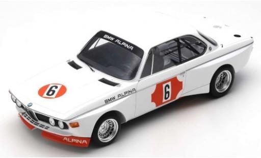 Modellautos Bmw 3.0 1/18 Spark CSL (E9) No.6 Alpina 4h Monza 1973 N.Lauda/B.Muir Bmw 3.0 1/18 Spark CSL (E9) No.6 Alpina 4h Monza 1973 N.Lauda/B.Muir modellautos