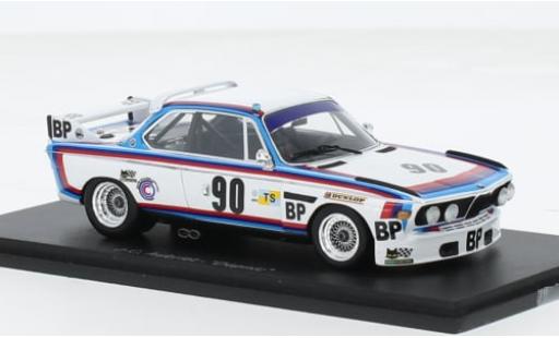 Bmw 3.0 1/43 Spark CSL No.90 24h Le Mans 1975 1:43 modellautos