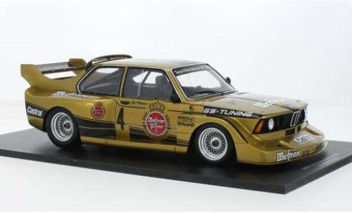 Bmw 320 1/18 Spark Gr.5 No.4 GS Tuning Warsteiner DRM Norisring 1977 1:18 modellautos