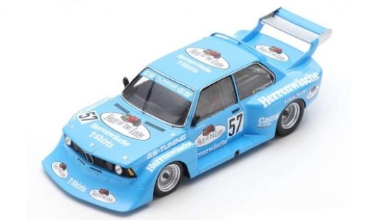 Bmw 320 1/18 Spark Gr.5 No.57 GS-Tuning Fruit of the Loom DRM Zolder 1978 M.Hoettinger modellautos