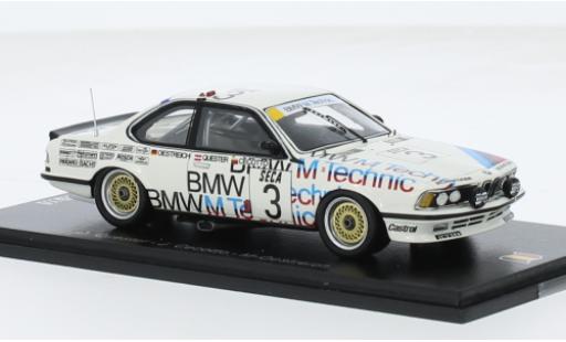Modellautos Bmw 635 1/43 Spark CSi No.3 24h Spa 1985 1:43 Bmw 635 1/43 Spark CSi No.3 24h Spa 1985 1:43 modellautos