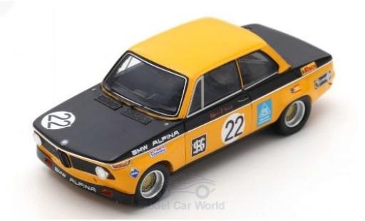 Modellautos Bmw Alpina 1/43 Spark 2002 No.22 Tourenwagen EM GP Brno 1971 H-J.Stuck Bmw Alpina 1/43 Spark 2002 No.22 Tourenwagen EM GP Brno 1971 H-J.Stuck modellautos