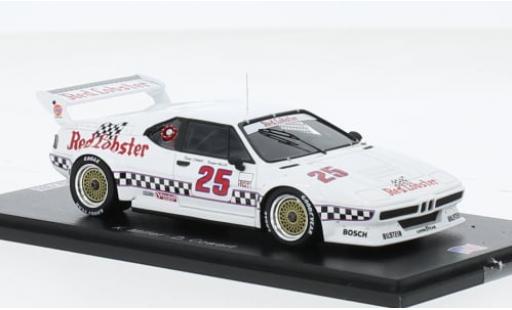 Bmw M1 1/43 Spark No.25 Red Lobster IMSA GTO 1981 1:43 modellautos