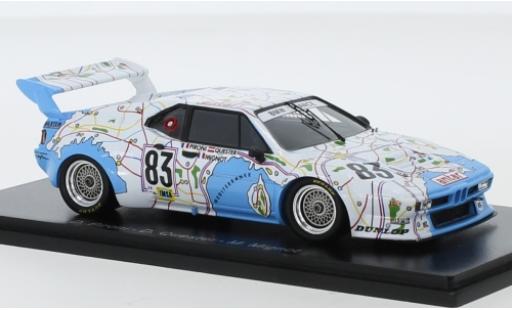 Modellautos Bmw M1 1/43 Spark No.83 France Antar 24h Le Mans 1980 D.Pironi/D.Quester/M.Mignot Bmw M1 1/43 Spark No.83 France Antar 24h Le Mans 1980 D.Pironi/D.Quester/M.Mignot modellautos