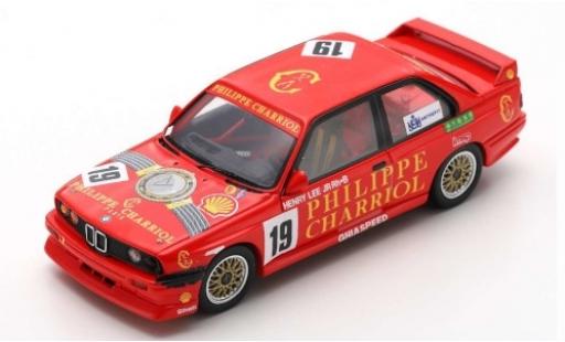 Modellautos Bmw M3 1/43 Spark (E30) No.19 Ghiaspeed Philippe Charriol Macau Guia Race 1991 H.Lee Jr. Bmw M3 1/43 Spark (E30) No.19 Ghiaspeed Philippe Charriol Macau Guia Race 1991 H.Lee Jr. modellautos