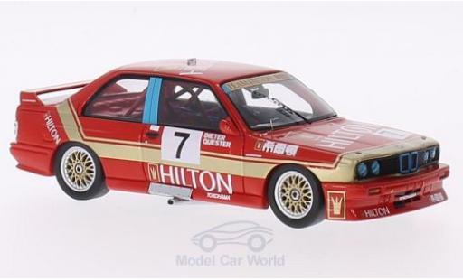Modellautos Bmw M3 E30 1/43 Spark (E30) No.7 Team Hilton Hilton GP Macau 1987 D.Quester Bmw M3 E30 1/43 Spark (E30) No.7 Team Hilton Hilton GP Macau 1987 D.Quester modellautos