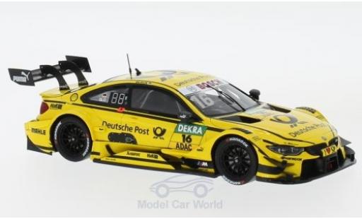 Modellautos Bmw M4 1/43 Spark DTM No.16 Team RMR Deutsche Post DTM Hockenheim 2017 T.Glock Bmw M4 1/43 Spark DTM No.16 Team RMR Deutsche Post DTM Hockenheim 2017 T.Glock modellautos