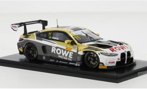 Bmw M4 1/43 Spark GT3 No.11 ROWE Racing Fia GT World Cup Macau 2023 1:43 modellautos