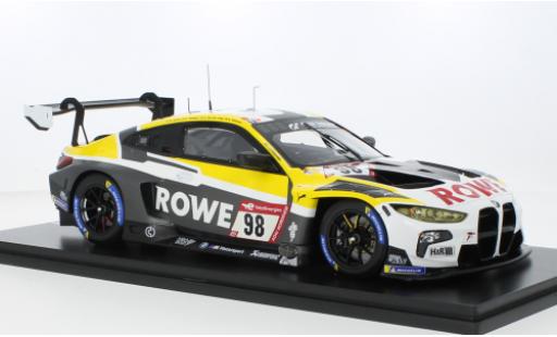 Bmw M4 1/18 Spark GT3 No.98 ROWE Racing 24h Nürburgring 2023 1:18 modellautos