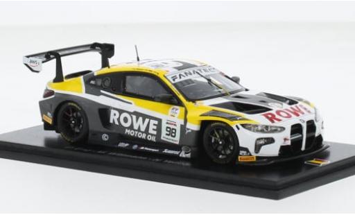 Bmw M4 1/43 Spark GT3 No.98 ROWE Racing 24h Spa 2023 1:43 modellautos