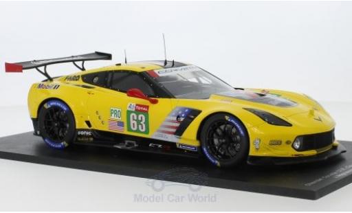 Modellautos Chevrolet Corvette 1/18 Spark C7.R No.63 Racing 24h Le Mans 2018 J.Magnussen/A.Garcia/M.Rockenfeller Chevrolet Corvette 1/18 Spark C7.R No.63 Racing 24h Le Mans 2018 J.Magnussen/A.Garcia/M.Rockenfeller modellautos