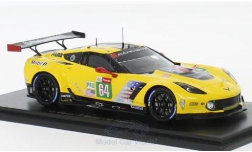 Modellautos Chevrolet Corvette 1/43 Spark C7.R No.64 Racing 24h Le Mans 2018 O.Gavin/T.Milner/M.Fässler Chevrolet Corvette 1/43 Spark C7.R No.64 Racing 24h Le Mans 2018 O.Gavin/T.Milner/M.Fässler modellautos