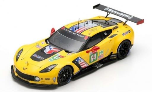 Modellautos Chevrolet Corvette 1/43 Spark C7.R No.64 Racing 24h Le Mans 2019 O.Gavin/T.Milner/M.Fässler Chevrolet Corvette 1/43 Spark C7.R No.64 Racing 24h Le Mans 2019 O.Gavin/T.Milner/M.Fässler modellautos