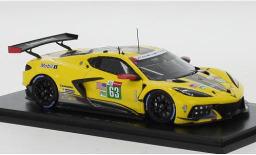 Modellautos Chevrolet Corvette 1/43 Spark C8.R No.63 Racing 24h Le Mans 2021 A.Garcia/J.Taylor/N.Catsburg Chevrolet Corvette 1/43 Spark C8.R No.63 Racing 24h Le Mans 2021 A.Garcia/J.Taylor/N.Catsburg modellautos