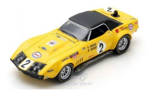 Modellautos Chevrolet Corvette 1/43 Spark No.2 24h Le Mans 1970 H.Greder/J.P.Rouget Chevrolet Corvette 1/43 Spark No.2 24h Le Mans 1970 H.Greder/J.P.Rouget modellautos